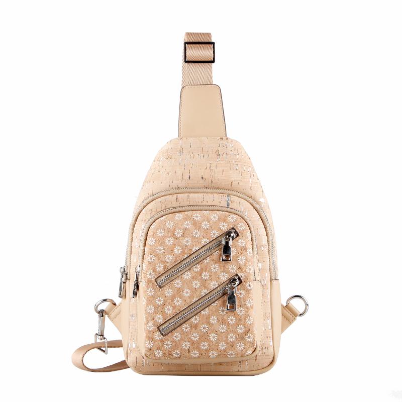 Casual Sports Cork Miesten Crossbody -reppu